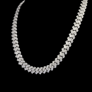 Best Selling 14 MM VVS Moissanite Diamond Cuban Link <b>Chain</b> <b>Iced</b> <b>Out</b> Hip Hop Style Miami Cuban Link Necklace - Product Image 4