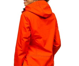 <b>Women</b> Softshell <b>Jacket</b> Waterproof Windproof <b>Lightweight</b> Outdoor Coat Breathable Stretch Full Zip Hooded Weather Resistant Casual - Product Image 5