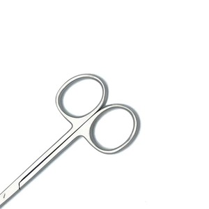 กรรไกรตัดเยื่อไอริส แบบตรง 115 มม. 03-520-115 ชุดเครื่องมือผ่าตัดแบบใช้มือทำจากสแตนเลส สำหรับการตัดเนื้อเยื่ออย่างแม่นยำ ได้รับการรับรองมาตรฐาน CE - Product Image 6