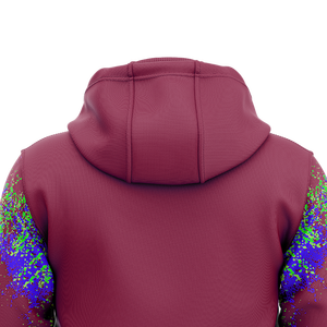 Nouveau sweat à capuche en polaire pour homme, élégant, en polyester, couleur unie, sport, logo personnalisé, décontracté, impression sérigraphique, imperméable - Product Image 5