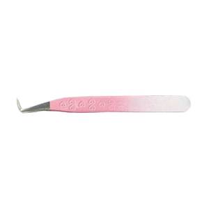 Pinzas Quirúrgicas Morje Rosadas para Pestañas con Diseño de Corazón, Punta Suave de Precisión, Acero Inoxidable de 10 mm para Extensión de Pestañas - Product Image 3