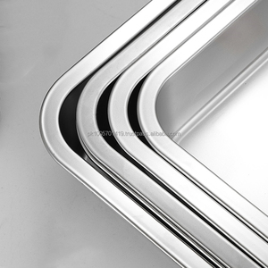 Plateau de désinfection de laboratoire pour instruments chirurgicaux, en acier inoxydable 304, avec couvercle carré, taille personnalisée, usage hospitalier, SWISHER CE - Product Image 6