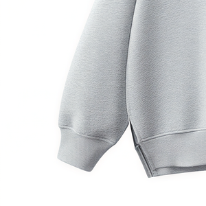 Sweat-shirt d'hiver pour homme de haute qualité, logo personnalisé, impression sérigraphique, polyester/coton, séchage rapide, anti-rétrécissement, coupe classique, col rond - Product Image 5