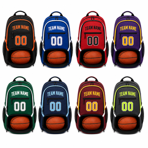 Sac à dos de basketball personnalisé pour équipe, sac de sport avec compartiment pour ballon, logo d'équipe, fabricant OEM ODM - Product Image 2