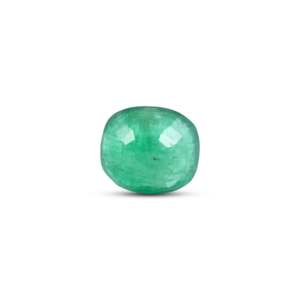 Natural Zambian Emerald 4.6 Ct Faceted Oval Loose Gemstone for Fine Jewelry - Product Image 2