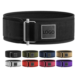 Cinturón de Levantamiento de Pesas de Neopreno de Alta Resistencia de 10 mm, Logotipo Personalizado, Cierre de Gancho y Bucle Antideslizante, Soporte Lumbar Ajustable Profesional, Unisex - Product Image 1