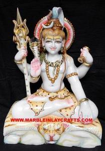 Makrana-estatua de mármol blanco, Lord Shiv Ji - Product Image 6
