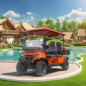 Voiturette <span class=keywords><strong>de</strong></span> <span class=keywords><strong>golf</strong></span> électrique <span class=keywords><strong>de</strong></span> luxe personnalisée <span class=keywords><strong>de</strong></span> haute qualité à 4 places avec boîte <span class=keywords><strong>de</strong></span> rangement et <span class=keywords><strong>toit</strong></span> supérieur - Product Image 1