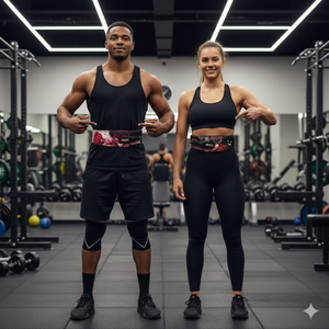 เข็มขัดยกน้ำหนักหนังแท้ Rexfit Sport Professional สำหรับการฝึกความแข็งแรง เดดลิฟท์ สควอท เข็มขัดพยุงหลังสำหรับออกกำลังกาย - Product Image 3