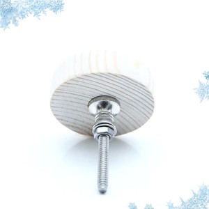Wholesale Decorative Pine Wood Durable Kids Drawer <b>Knobs</b> Cabinet <b>Dresser</b> Pulls Elsa Magic Round Shape Cupboard <b>Knobs</b> - Product Image 3