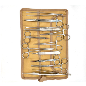 Juego de 13 Piezas de Instrumentos Básicos para Cirugía Menor, Pinzas y Tijeras Manuales de Acero Inoxidable, Kit con Certificación CE Clase I para Uso Hospitalario, Personalizado - Product Image 2