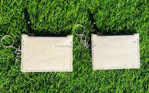 กระเป๋าใส่เหรียญหนังวัวขนสัตว์แท้มาใหม่และเคสใส่บัตรที่ใส่บัตรเครดิตน่ารักและเคสใส่เหรียญพร้อมพวงกุญแจ - Product Image 3