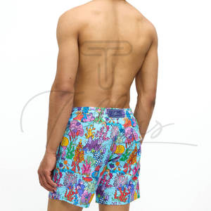 Shorts de plage respirants pour hommes, style tendance, couleur unie, shorts de plage pour femmes, shorts de plage personnalisés pour hommes - Product Image 3