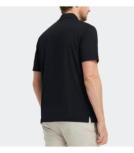 เสื้อยืดแขนสั้นผู้ชายคุณภาพสูง ขายส่ง ผลิตจากโพลีเอสเตอร์ 100% ระบายอากาศได้ดี ทรงหลวม ออกแบบได้ตามต้องการ มีไซส์พลัสไซส์ - Product Image 2