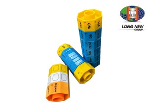 LONGNEW Phonics Word Builder Toy | Interlocking Rotating Letter <b>Blocks</b> for Early Learning - Product Image 1
