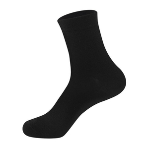 Men's Spandex/Polyester Crew <b>Socks</b> Anti-Bacterial <b>Moisture</b> Wicking Breathable Running <b>Socks</b> Custom Brand OEM/ODM Digital - Product Image 1