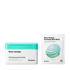 ดร.จาร์ท+ พอร์เรเมดี้ ดูอัลแพด 60 แผ่น ชุด 1 ชุด พร้อมมาส์กกระชับรูขุมขน ลดราคา ผลิตภัณฑ์ฟื้นฟูผิวหน้าด้วยเปปไทด์ - Product Image 1