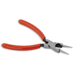 Alicates de joyería de alta calidad, mini alicates de punta redonda de 5 pulgadas con cortador, alicates de acero inoxidable para abalorios, para profesionales. - Product Image 6