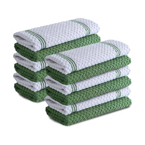 Toallas de cocina grises al por mayor económicas con diseños de golf personalizados algodón suave 18x30 pulgadas 200 Gsm Ideal para venta al por menor - Product Image 5