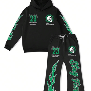 Último Precio, Conjunto Deportivo Oversize para Hombre, Nueva Llegada, Ecológico, Chándal Estampado para Hombre, Precio Económico, Precio al por Mayor - Product Image 1