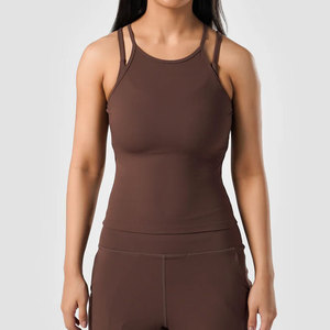 Top Corto Personalizado con Cierre de Cremallera, Sin Mangas, 100% Algodón, Corte Regular, Transpirable, de Secado Rápido, para Gimnasio y Entrenamiento, Camiseta sin Mangas para Mujer - Product Image 5