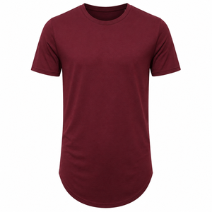 เสื้อยืดผู้ชายทรงหลวม หนัก 210 กรัม 2 สี ไซส์ใหญ่ ไหล่ตก ผ้าไม่เป็นขุย ระบายอากาศได้ดี ผ้าฝ้าย 100% - Product Image 1