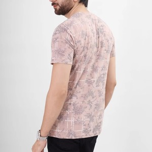 Fabrication de t-shirts à manches courtes et col rond imprimés sur mesure pour hommes, personnalisez votre propre marque de t-shirts imprimés - Product Image 4