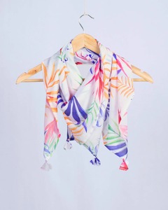 Pañuelo de Seda de Lujo para Mujer, Personalizado con Estampado, Suave y Ligero, Cuadrado, Textil de Moda, Fabricante OEM ODM, Venta al Por Mayor - Product Image 1