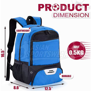 Premium Quality Water Resistant Soccer <b>Backpack</b> For Professional Travel Sport Soccer Bags For Sale - Product Image 2