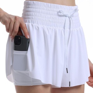 Falda de Verano para Mujer en PU Natural, Diseño Transpirable y Antiestático, Color Liso Teñido, Falda de Verano en PU Natural - Product Image 3