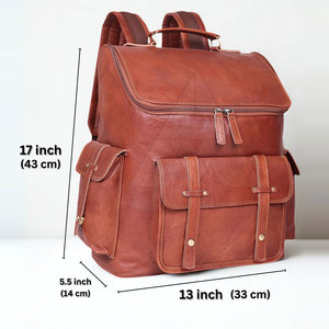 High Quality Eco Friendly Leather <b>Backpack</b> Best Selling Trendy Accessories Bulk Leather <b>Backpack</b> - Product Image 6
