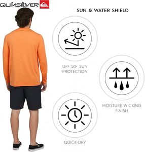 Traje de Baño Unisex Personalizado OEM para MMA, Color Sólido, 100% Poliéster, Transpirable, Anti-UV UPF50+, Antibacteriano, Secado Rápido - Product Image 5
