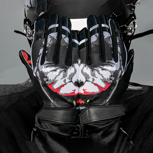 Gants de receveur de football de qualité supérieure, ajustables, taille moyenne, souples, respirants, légers, design respirant, adhérence maximale, précision de la récupération - Product Image 6