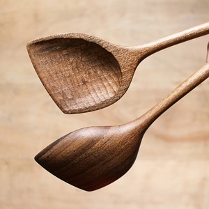 Natural Finish Wooden Salad <b>Servers</b> – Elegant Spoon & Fork for Refined Table Styling - Product Image 4