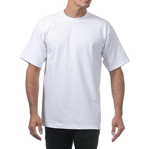 Custom Logo 100% Cotton T-shirt for <b>Men</b> Short Sleeve Vintage Washed Plus Size Oversize Printed T Shirts - Product Image 3