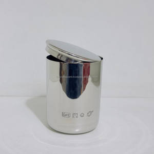 Portavelas Redondo de Cobre de Alta Calidad con Acabado Pulido, Contenedor de Velas Vacío Hecho a Mano de Lujo para Uso Religioso, Navidad - Product Image 4