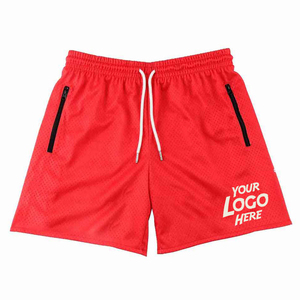 Pantalones Cortos Deportivos Transpirables para Hombre, Modelo 2026, con Bolsillos con Cremallera y Logotipo Personalizado, Venta al Por Mayor - Product Image 1