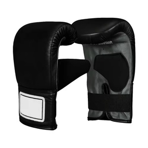 Custom Velcro Wrist Boxing Bag Gloves OEM Logo PU Leather <b>Foam</b> <b>Padded</b> Knuckle Wholesale Manufacturer Factory - Product Image 4