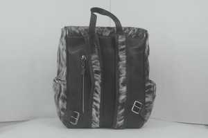 Sac à dos en cuir de vachette occidental, sac de voyage pour ordinateur portable, sac d'école multifonctionnel, grande capacité, unisexe, fermeture éclair, portable - Product Image 2