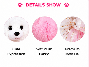 Oso de Peluche para Parejas, Juguete de Peluche Suave de Velboa, Cojín para Abrazar, Regalo Romántico, Personalizado, OEM, Venta al Por Mayor - Product Image 3