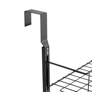 Organizzatore da appendere sopra la porta a 9 livelli in acciaio resistente, salvaspazio, regolabile per dispensa e parete - Product Image 2