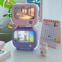 Mini veilleuse de chevet portable en lévitation pour chambre à coucher personnalisée Anime Jouet pour enfant et bébé Lampes d'art à LED 3D