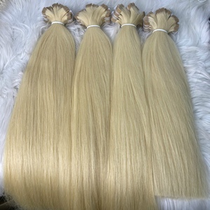 Meilleur prix pour la haute qualité 6-38 pouces naturel droit brut vietnamien Remy Extensions de cheveux blonde couleur vague Style faisceau de cheveux - Product Image 4