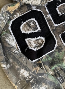 GENERSA SPORTS Sudadera con capucha corta unisex de felpa francesa estampada, con cremallera frontal, logo, estilo casual urbano, 350g, invierno, 100% algodón - Product Image 3