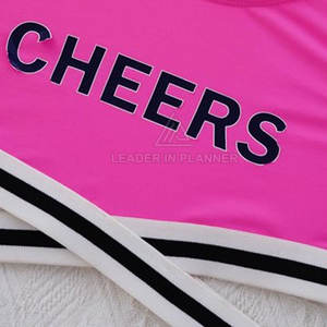 ชุดเชียร์ลีดเดอร์คุณภาพสูง แห้งเร็ว น้ำหนักเบา สีพื้น สำหรับผู้หญิง - Product Image 4