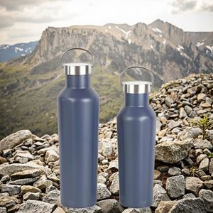 กระติกน้ำสุญญากาศสแตนเลสแบบกำหนดเองขายส่ง ขนาด 750 มล. ความจุมาก ผนังสองชั้น เก็บอุณหภูมิ - Product Image 1