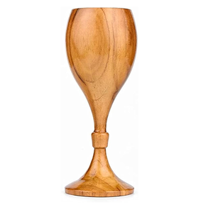 Verre à cocktail en bois fantaisie, décoration créative et originale, qualité supérieure à prix raisonnable, style vintage, respectueux de l'environnement - Product Image 5