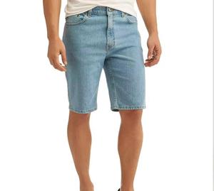 Shorts en jean 100 % coton taille mi-haute pour femmes et hommes, respirants, séchage rapide, décontractés, sportifs, streetwear, design personnalisable - Product Image 6