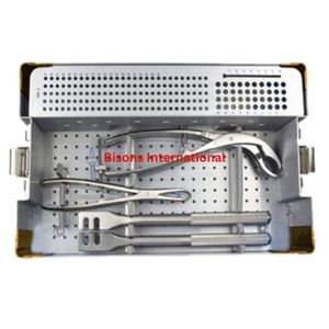 Juego de Instrumentos Quirúrgicos Ortopédicos BISONS de Acero Inoxidable con Tornillo Canulado Manual de 6.5mm - Product Image 3