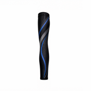 Mangas de compresión para hombre, personalizadas, para entrenamiento deportivo, fitness, running, ciclismo, transpirables, flexibles, elásticas, de soporte y protección. - Product Image 2